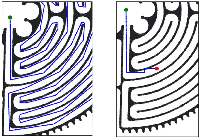 Routing problems due to bad mesh