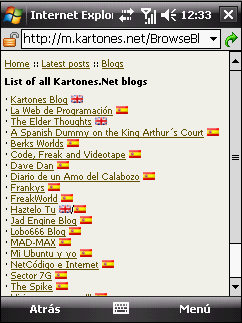 m.kartones.net Screenshot