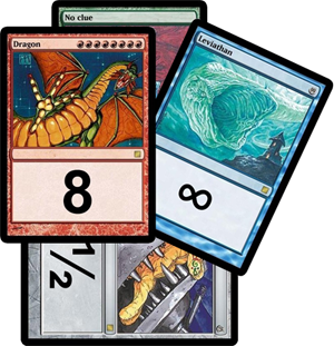 Magic estimation deck