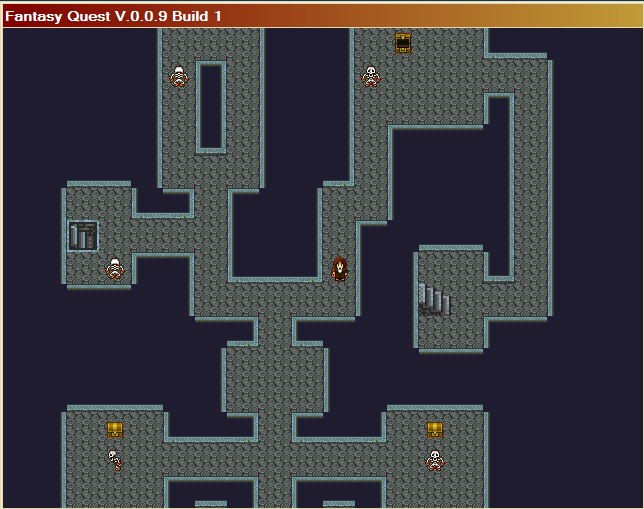 Fantasy Quest v0.0.09 prototype screenshot