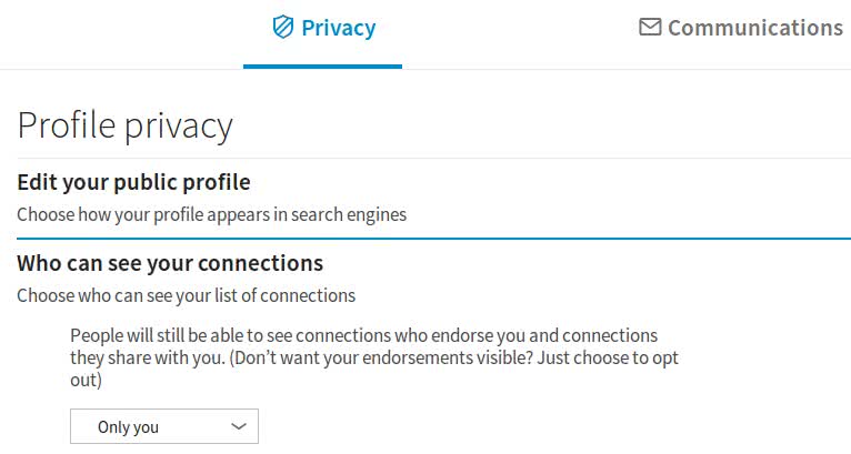 The most interesting privacy option