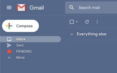 Minimalistic Gmail