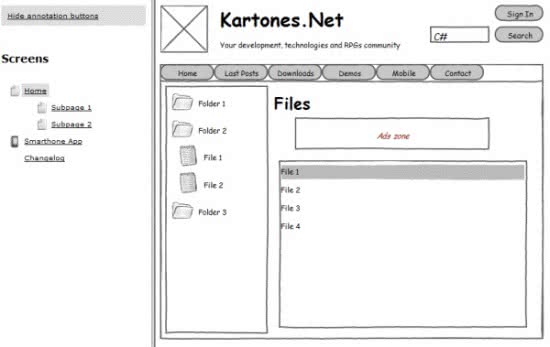 HTML demo screenshot