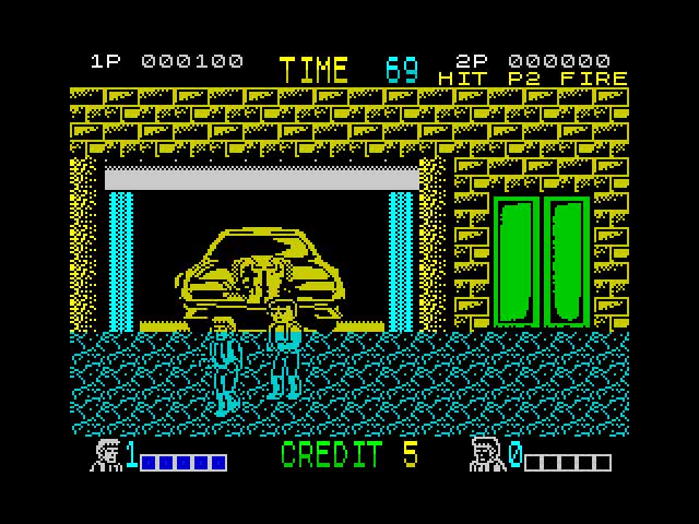 Double Dragon on the Spectrum