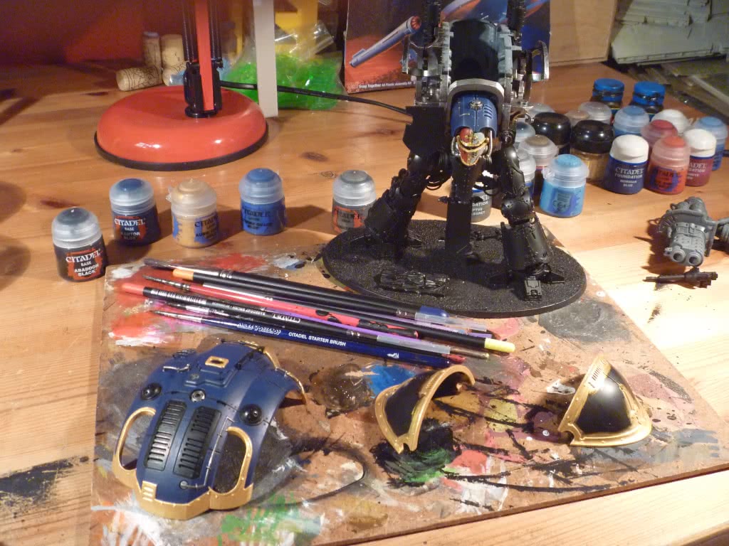 Imperial Knight painting