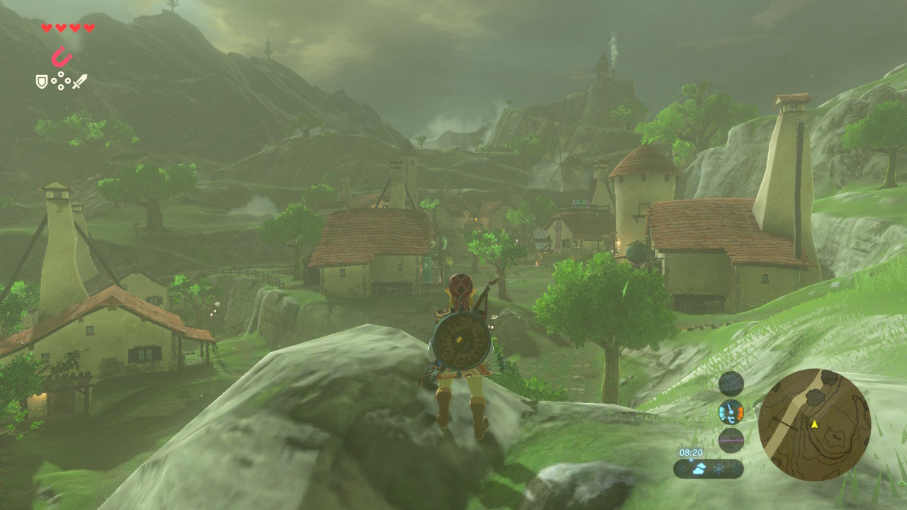 Sample screenshot from Zelda Breath of the Wild