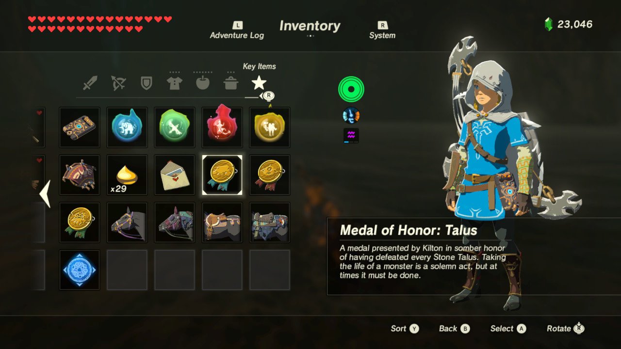 Zelda current status