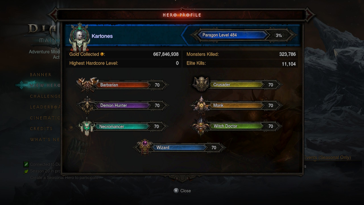 Diablo 3 character profile screenshot