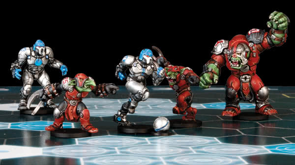 Mantic Dreadball miniatures