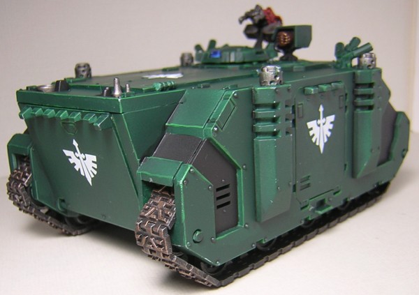 Warhammer 40,000 Rhino APC MK.I back