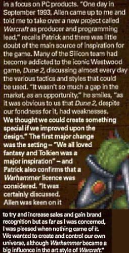 Making of Warcraft article excerpt